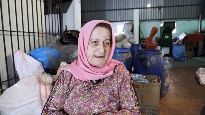 Die Recycling-Oma: Zu viel Müll im Libanon