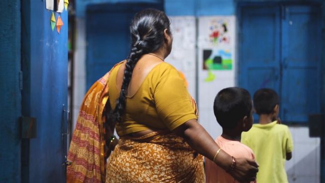 Rotlicht-Kinder: Eine sichere Insel in Neu-Delhi