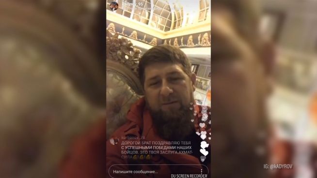 Ablenkung: Kadyrow zeigt sich ungewohnt mitfühlend