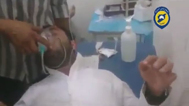 Videobeweis? Giftgas-Bomben über Syrien abgeworfen