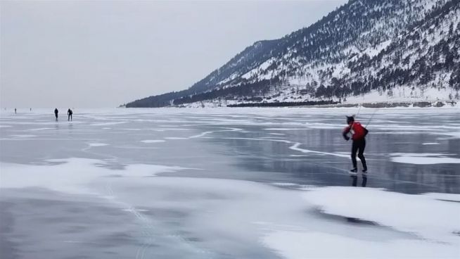 Baikalsee: Das kälteste Rennen der Welt
