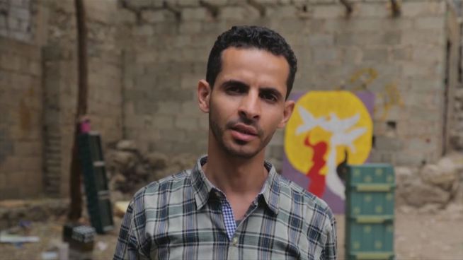 Jemen: Dieser Mann macht aus dem Krieg Kunst