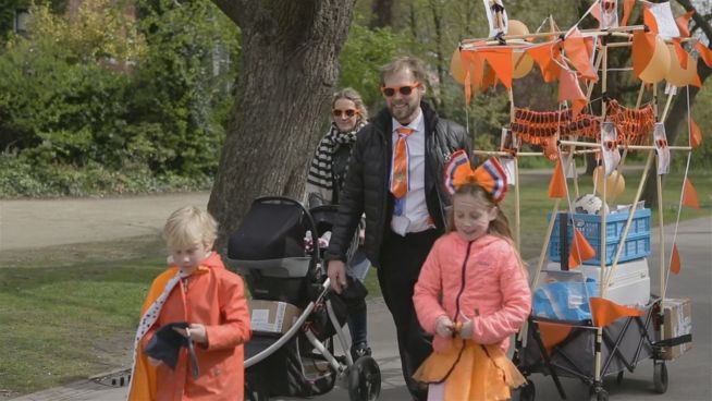 Kinder an die Macht: Holland feiert Königstag