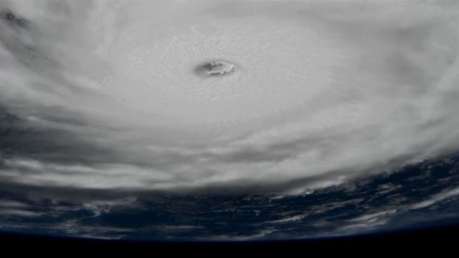 Grausamer Sturm: ISS-Aufnahmen von ‘Irma’