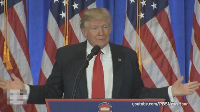 Trumps 1. Pressekonferenz: Die kuriosesten Momente