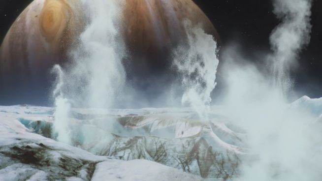 Jupitermond: Nasa entdeckt Dampf-Geysire