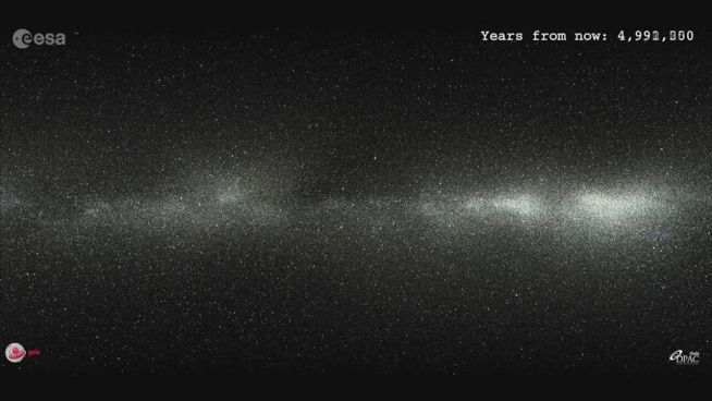 Blick hoch: So sieht die Milchstraße 'bald' aus